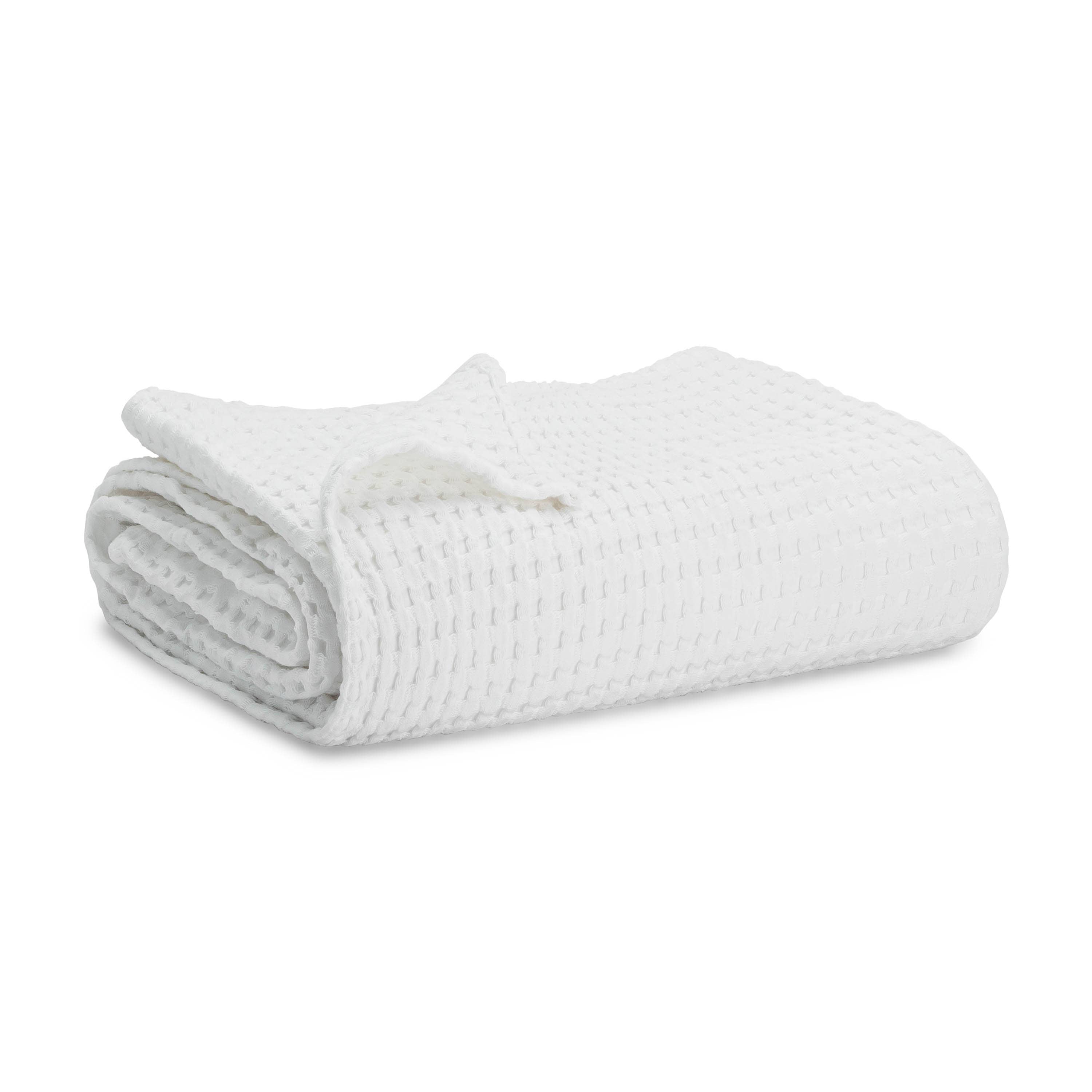 Waffle Baby Blanket, 40" x 40" Swaddle Blanket by Comfy Cubs