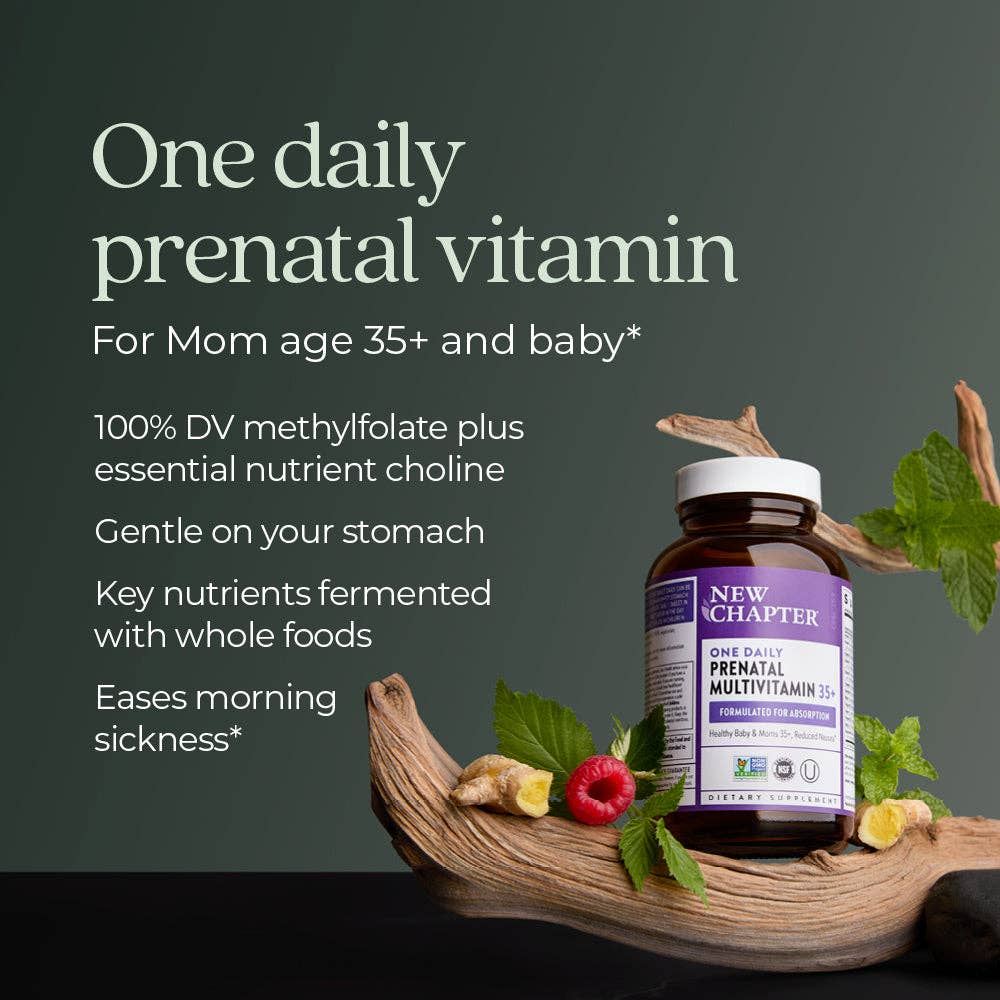One Daily Prenatal Multivitamin 35+, 30 Vegetarian Tablets