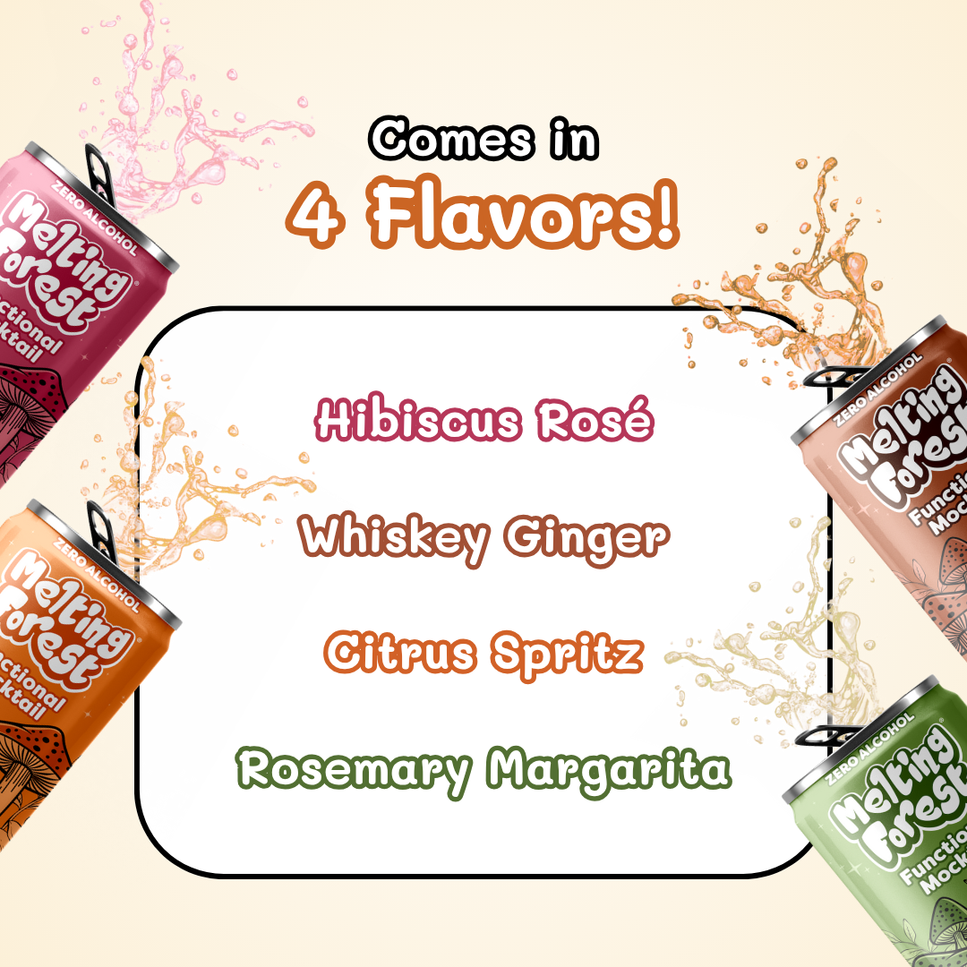 Functional Mocktail | Variety Pack | Mushroom | Non-Alc | 0%