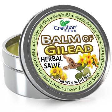 Balm of Gilead Salve - Large 4 Oz Tin Botanical Ointment, Todos Balsamo de Galaad pomada botnico