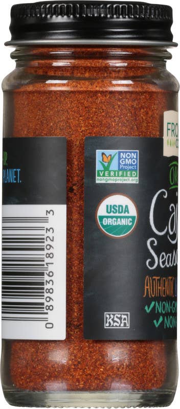 Frontier Co-op Cajun Seasoning, Certified Organic