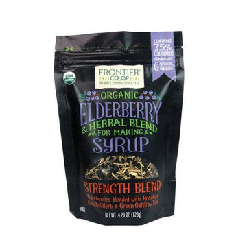 Frontier Co-op Elderberry & Herbal Blend, Certified Organic