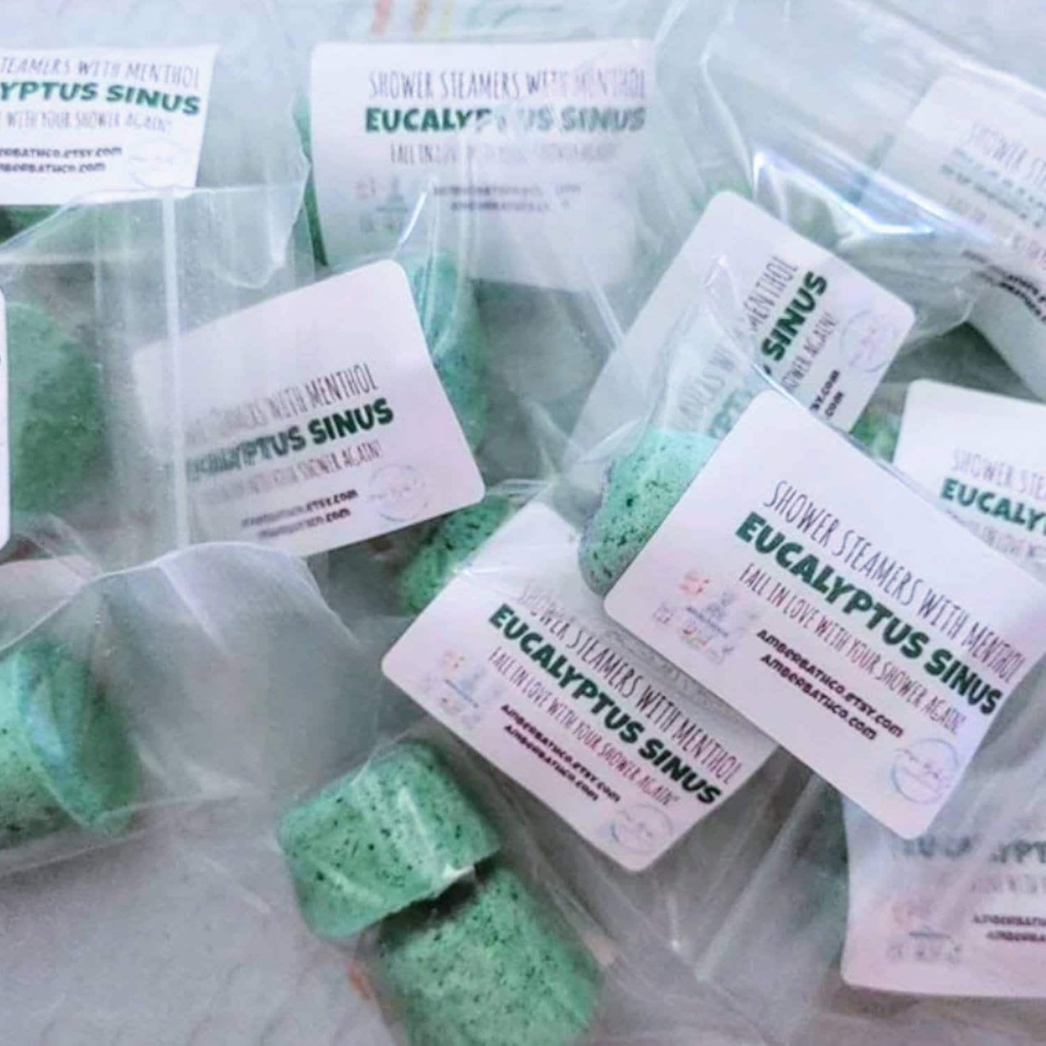 Menthol Shower Steamers | Two Pack | Choice of Scent