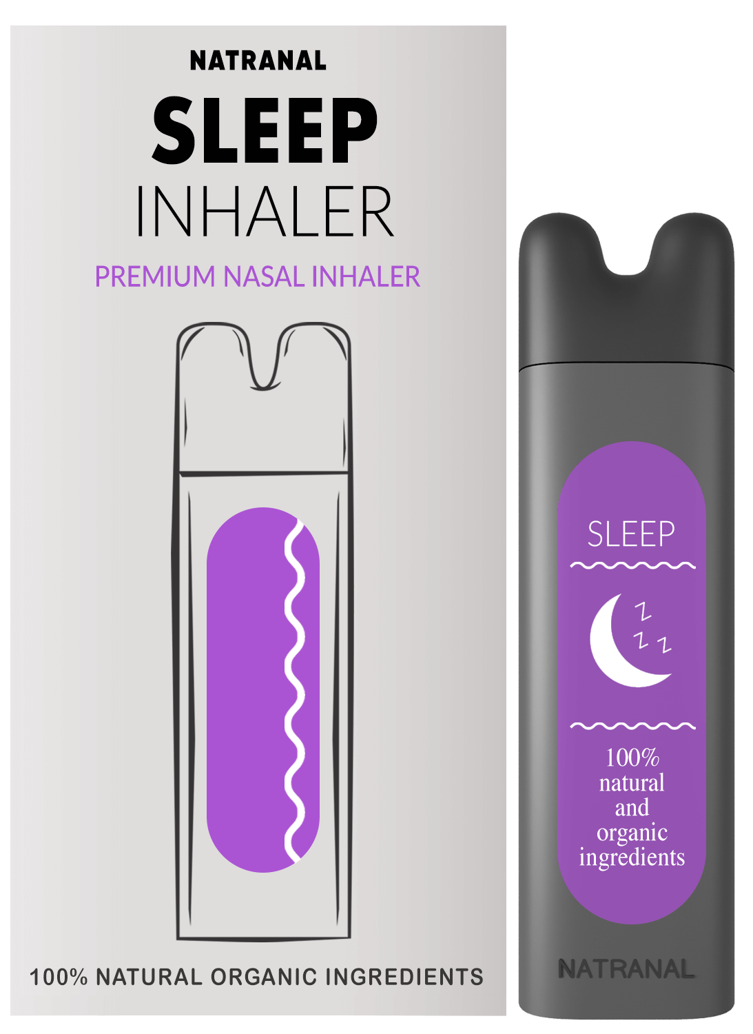 Natranal Sleep Aromatherapy Natranal Weight Aromatherapy Dual Chamber Nasal Inhaler