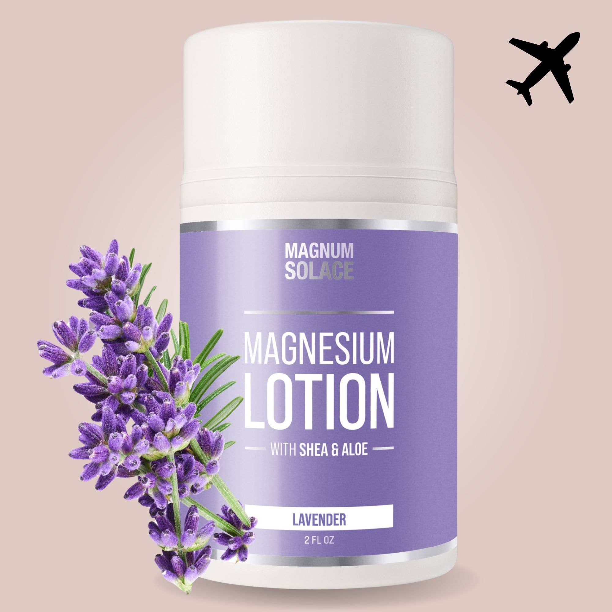 2oz Magnesium Lotion - Restless Legs & Muscle Pain Relief