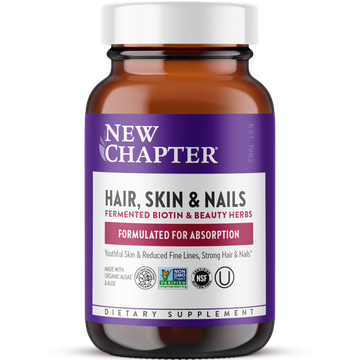 Hair, Skin & Nails: Fermented Biotin & Astaxanthin, 30 Count