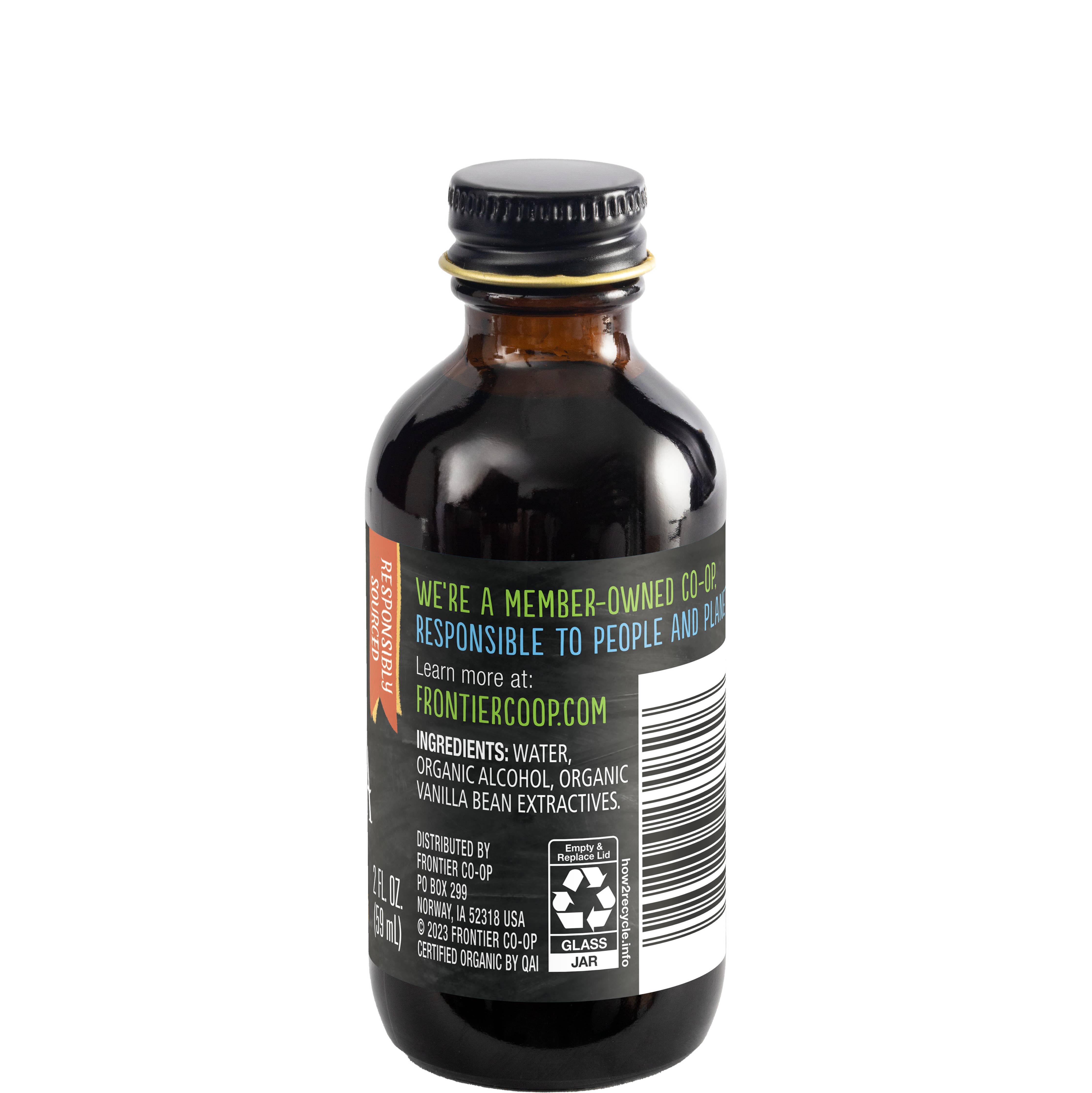 Pure Almond Extract, Certified Organic, Kosher, 4 Fl Oz
