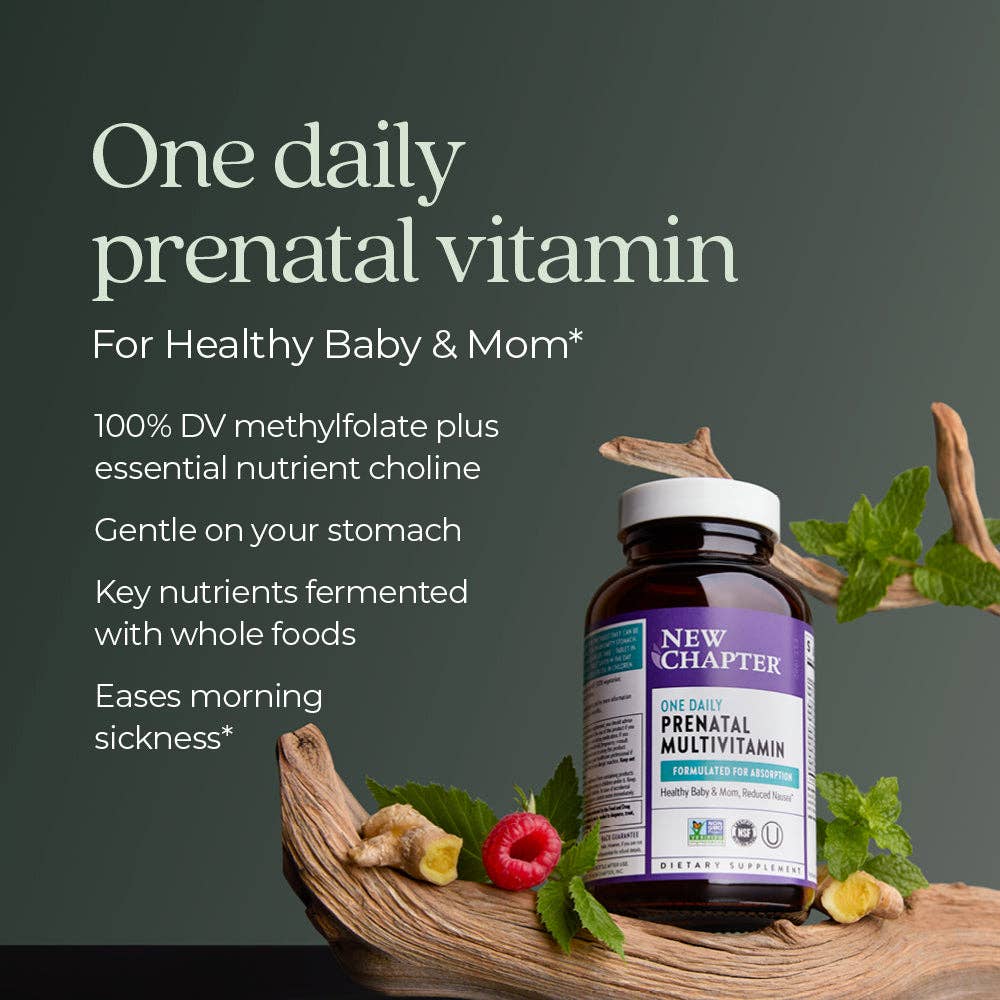 One Daily Prenatal Multivitamin, 30 Vegetarian Tablets