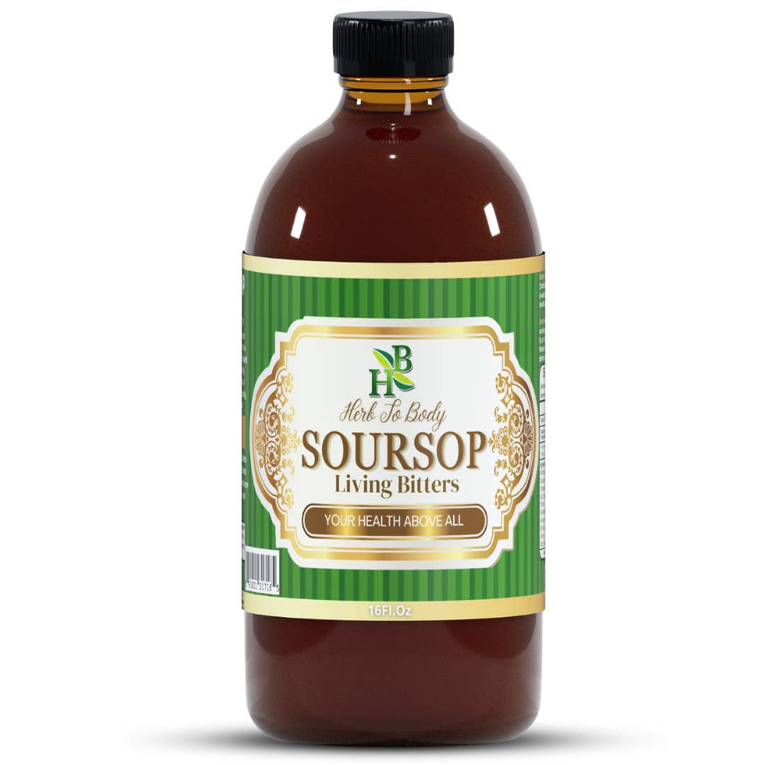 Soursop Living Bitter Oral Supplement 16oz