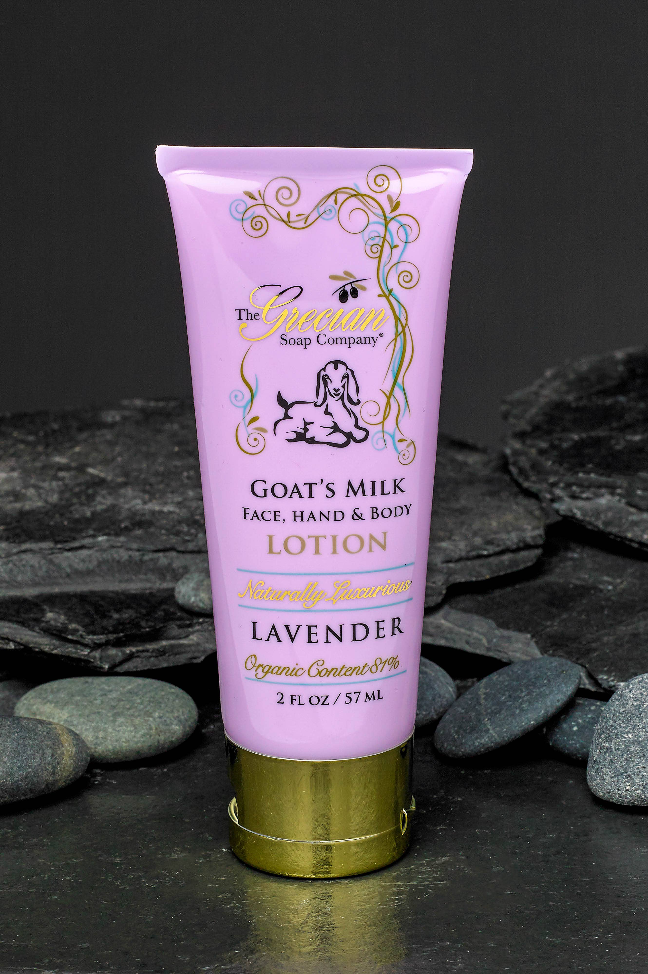 Organic Beauty Hydrating Goat Milk Lotion Tubes 2oz.