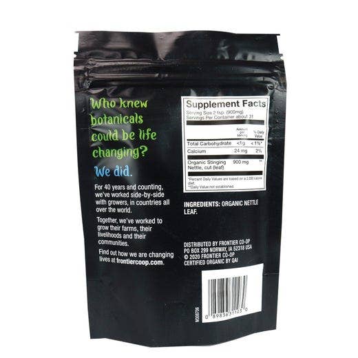 Frontier Co-op Stinging Nettle Leaf, Certified Organic