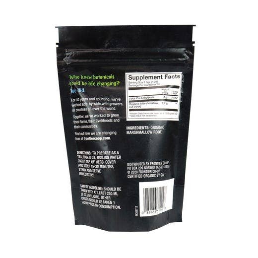 Frontier Co-op Marshmallow Root, Certified Organic