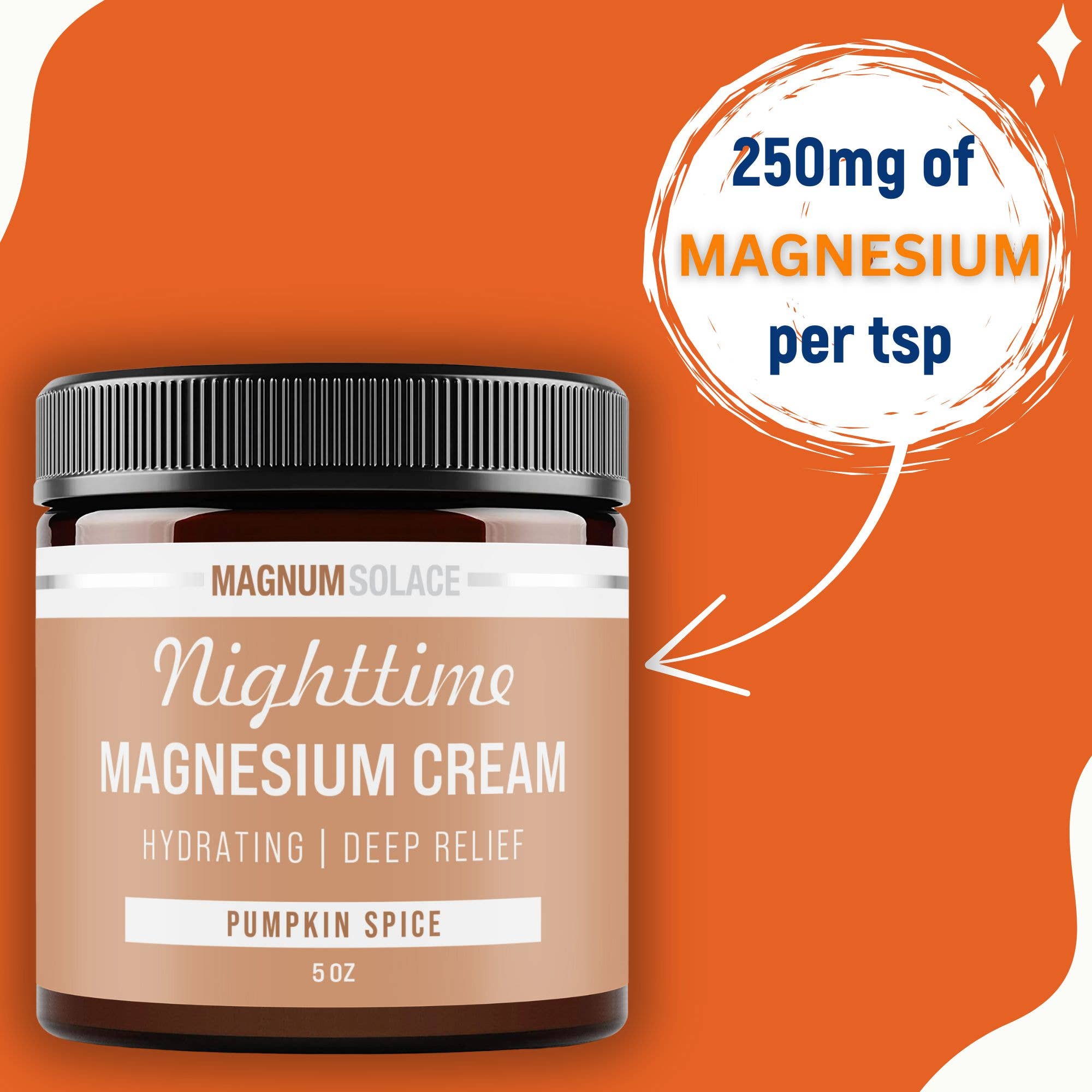 Nighttime Magnesium Cream- Faire exclusive, Fall, Holiday