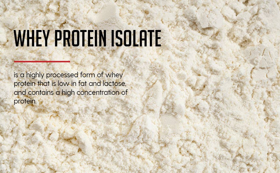 Whey Protein Powder Isolate Unsweetened No Carbs and No Fat