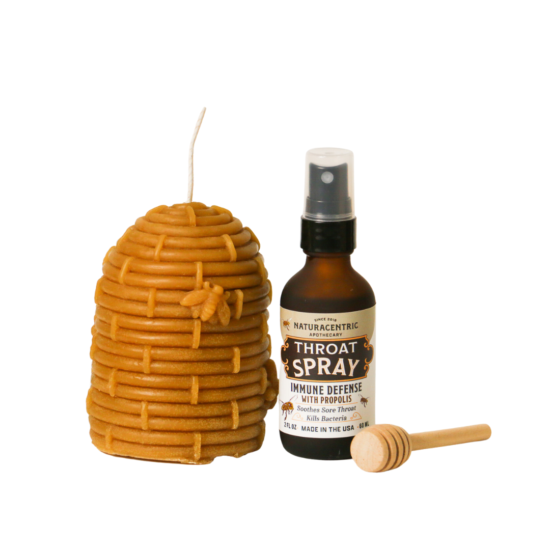 Immune Defense Throat Spray with Propolis & Honey