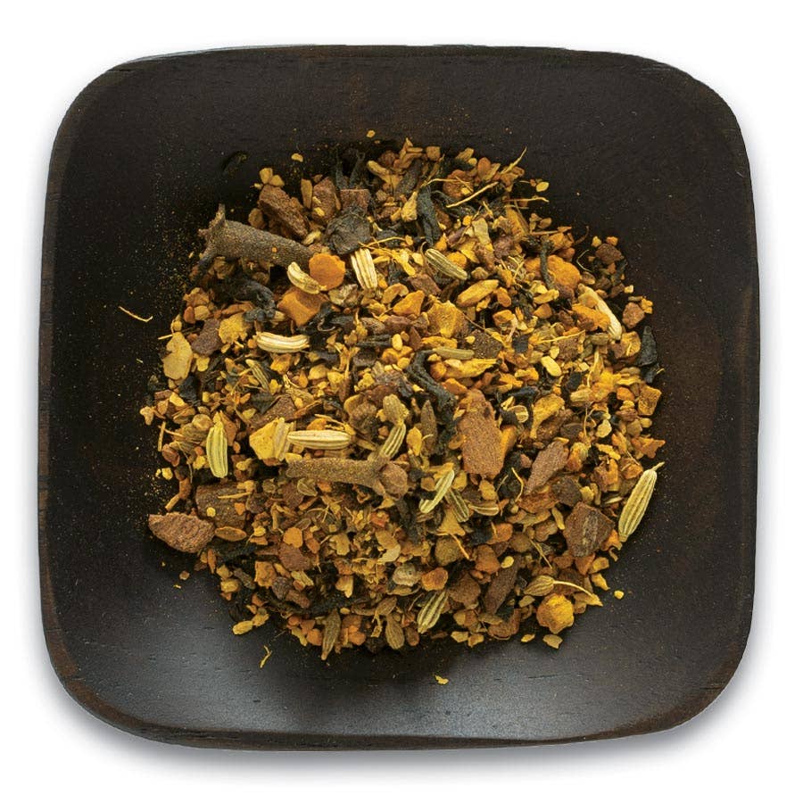 Turmeric Chai Tea, Organic, Kosher, Non ETO, Bulk, 1lb