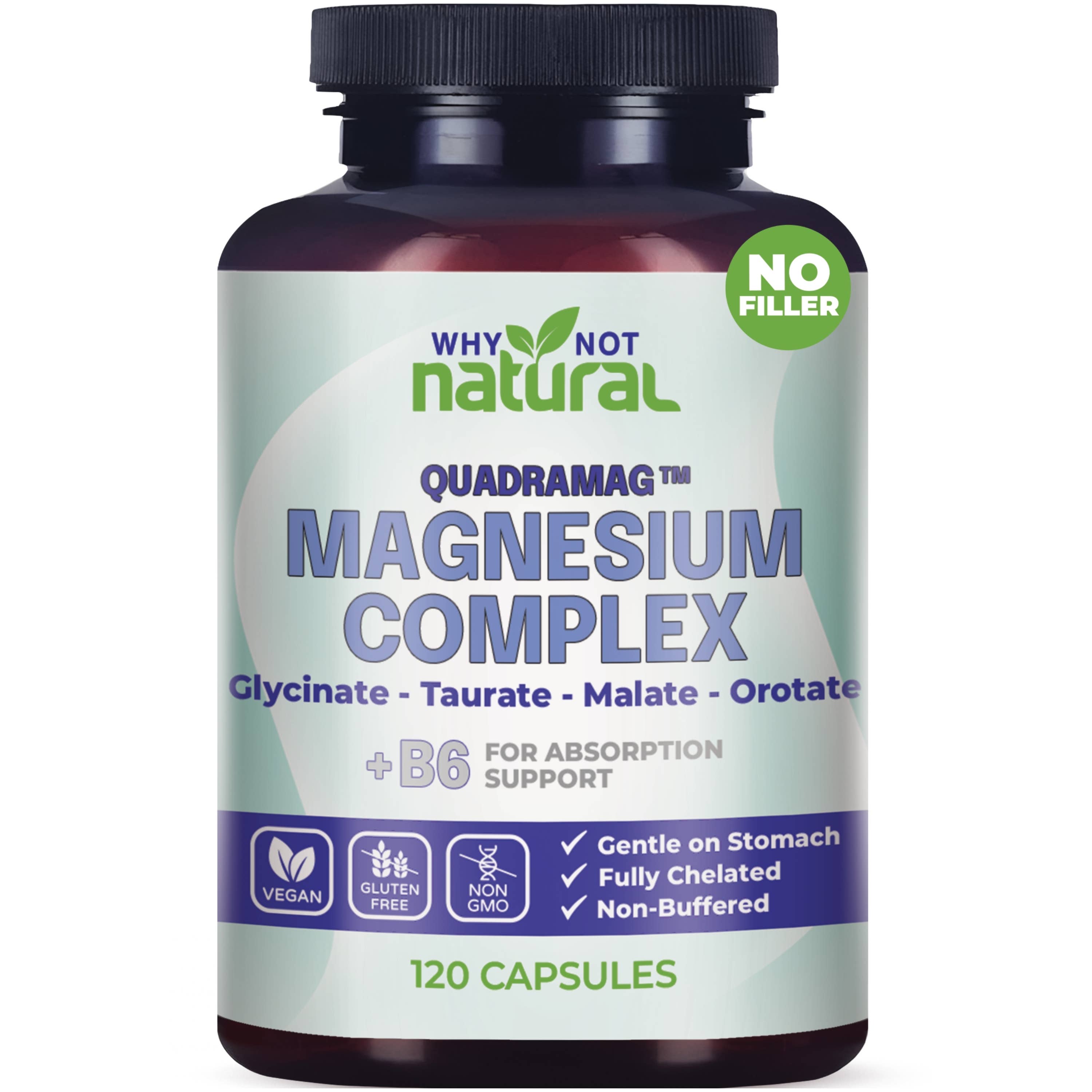 4-in-1 Magnesium Complex Supplement 300 mg per serving