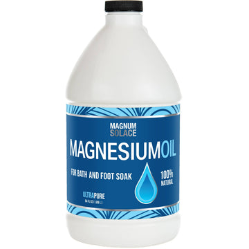Pure Magnesium Oil - Bulk Size 64 oz Half Gallon Refill