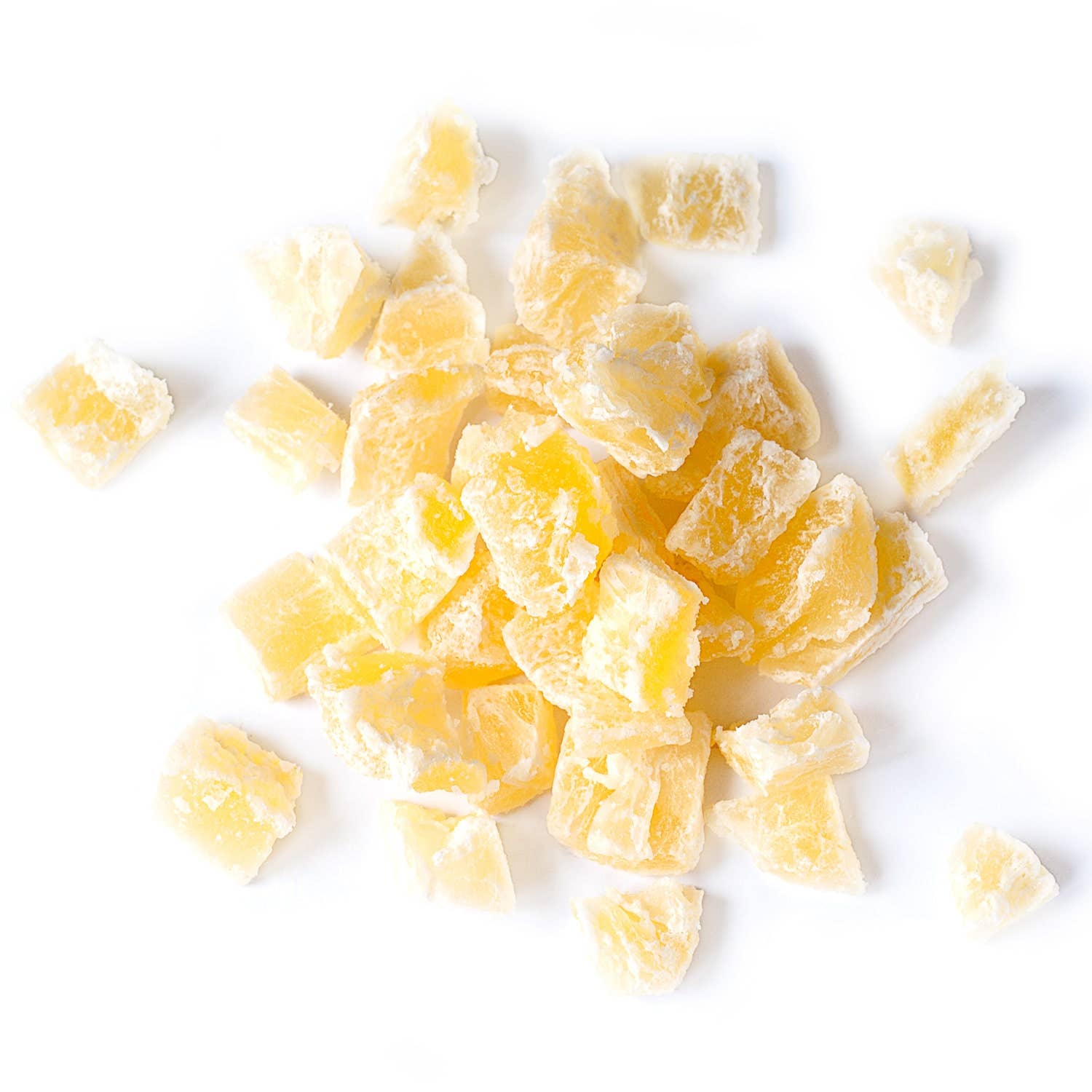 Dried Diced Pineapple – Raw, Vegan, Sweetened, Unsulfured