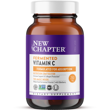 Fermented Vitamin C Supplement, 30 Vegan Tablets