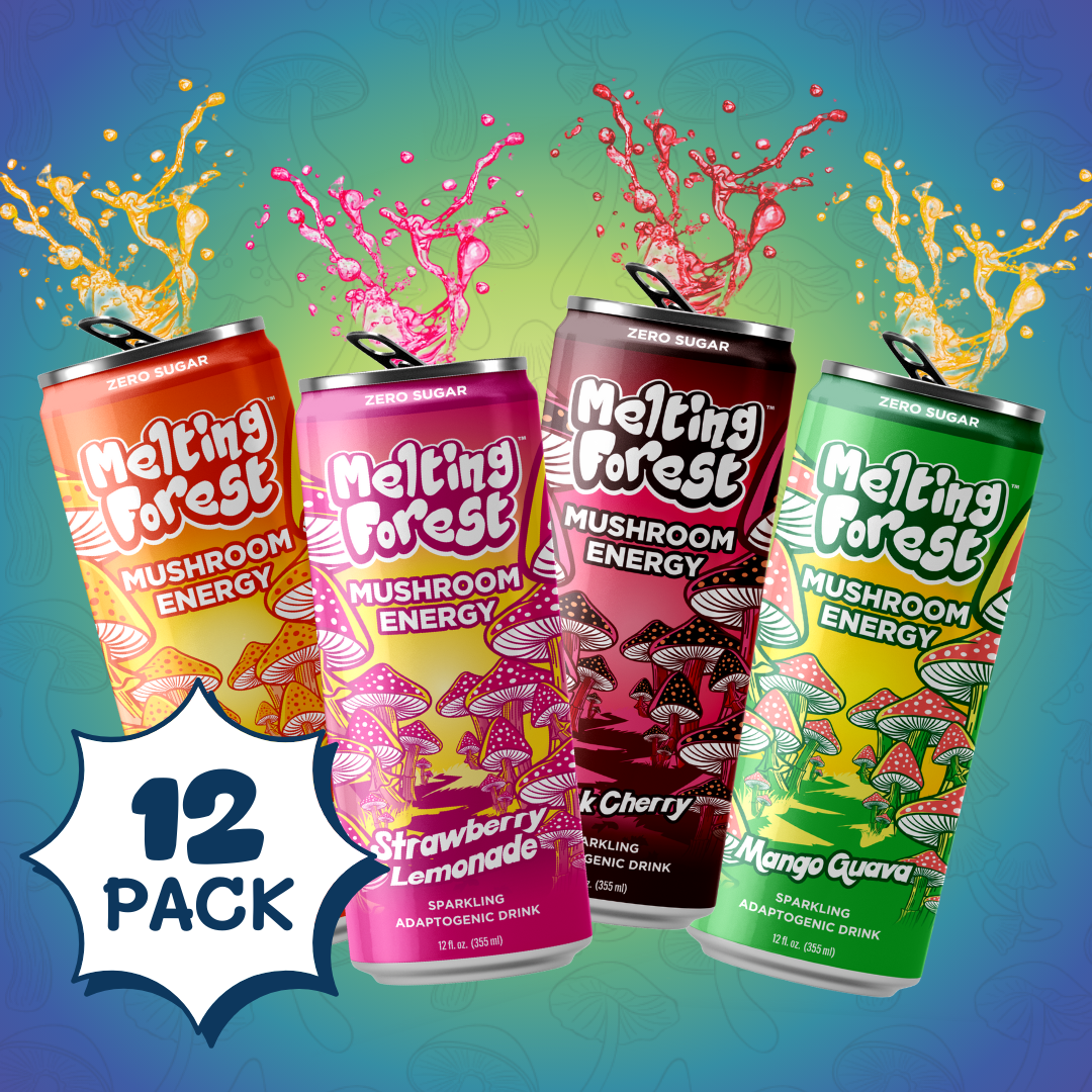 Mushroom Energy Drink |  Variety Pack | Adaptogen