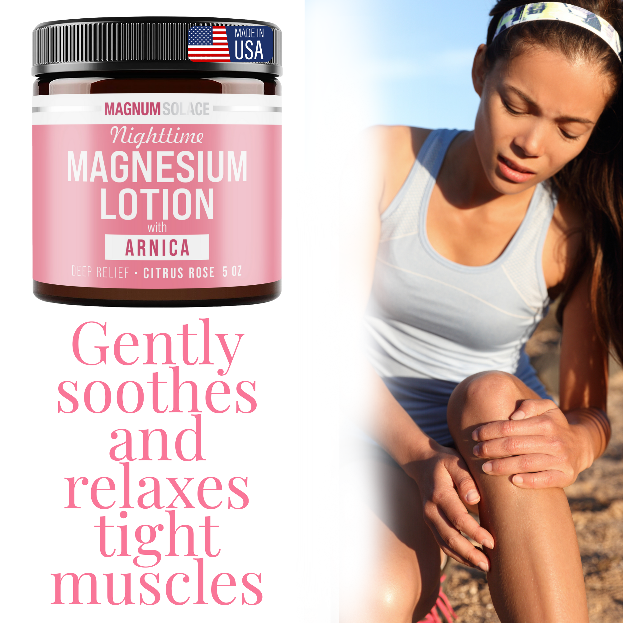 Nighttime Magnesium Lotion with Arnica