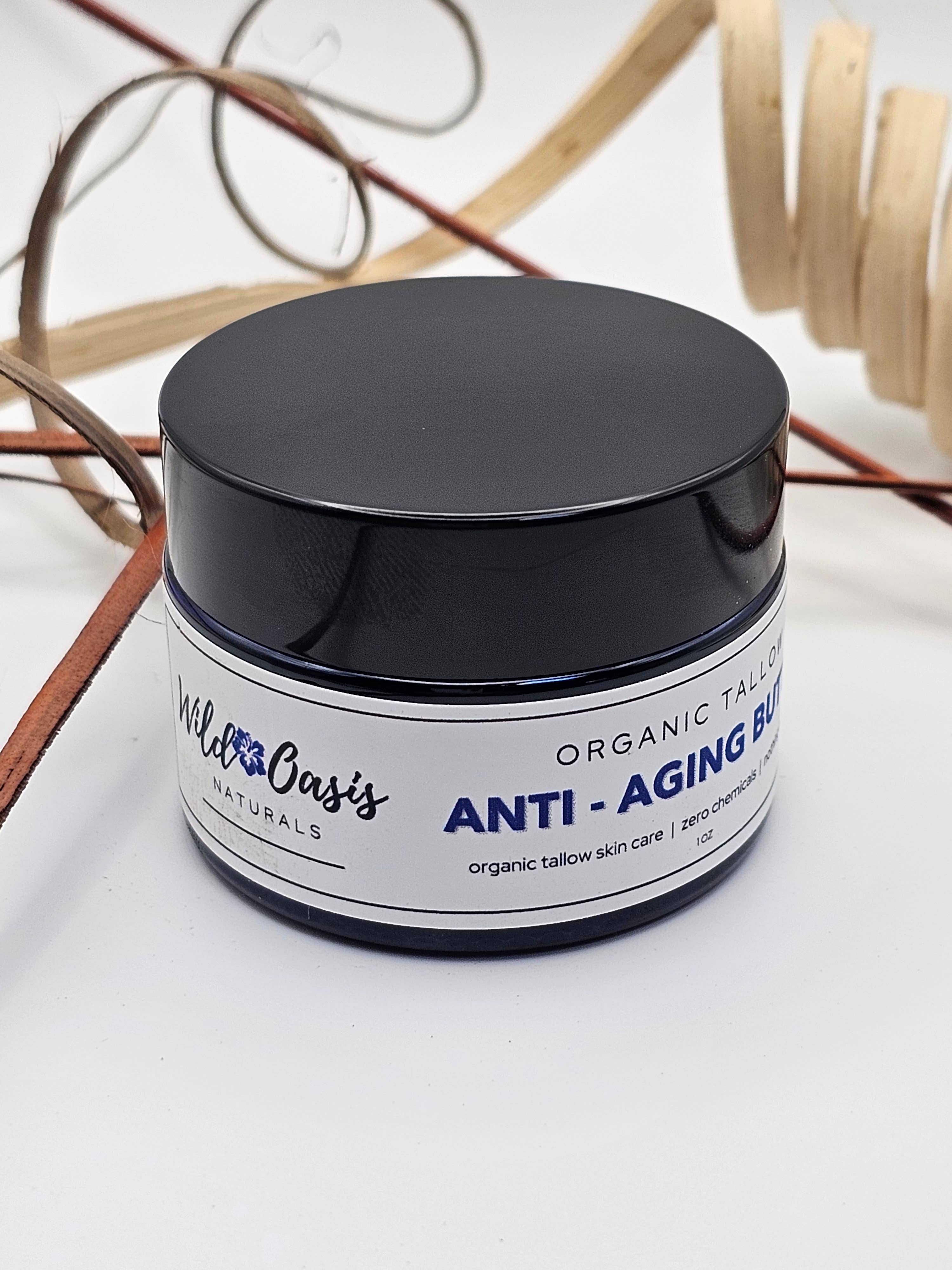Anti-Aging Butter - 2 oz - Organic Tallow Anti-Wrinkle Cream