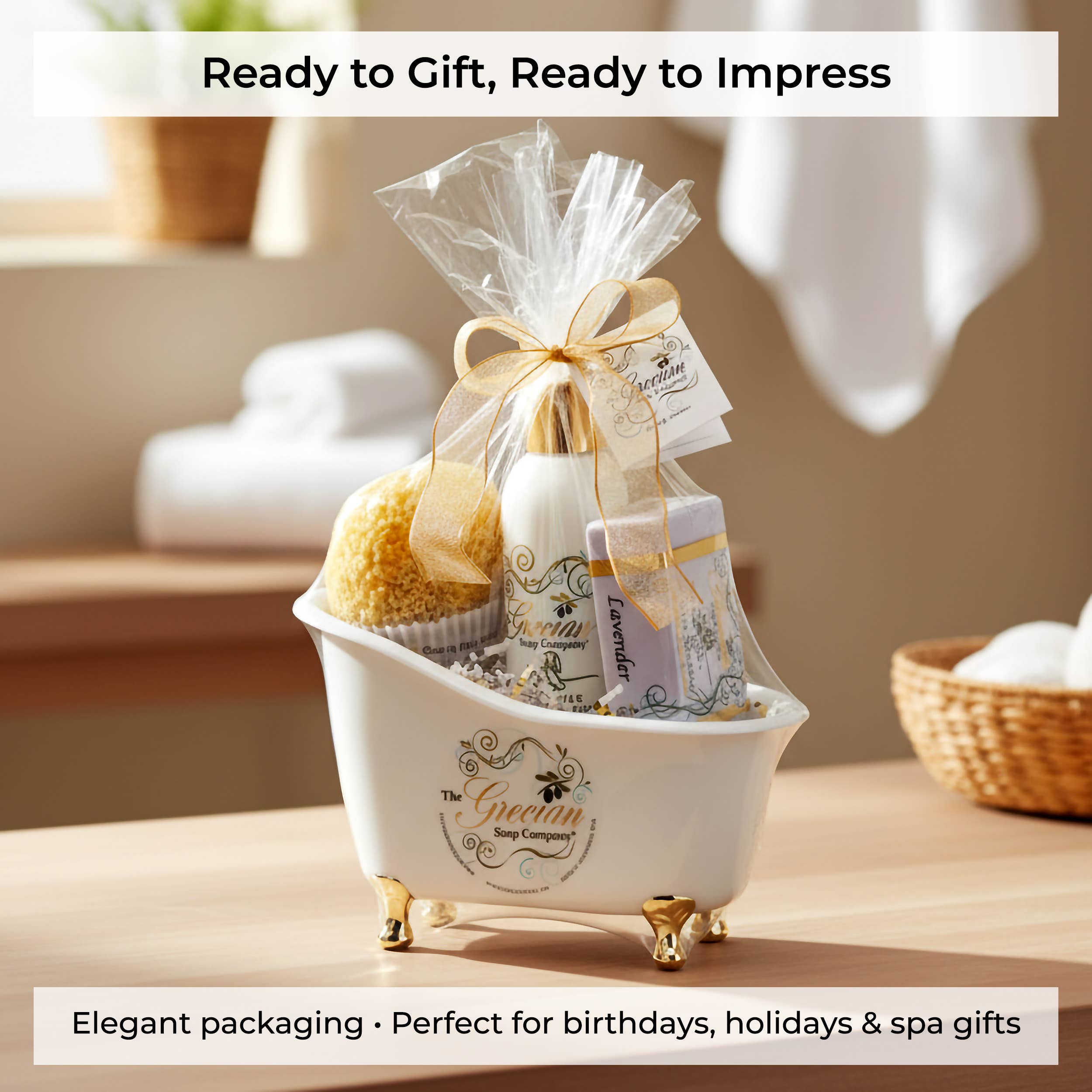 Goat Milk Relaxation Hydrating Bath Essential Gift Set