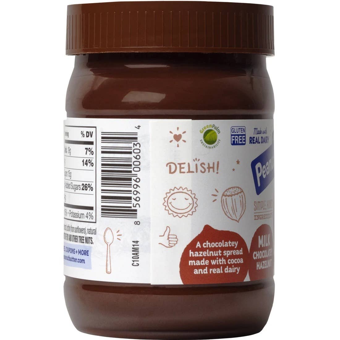 13.5 oz Peanut Butter & Co. Milk Chocolatey Hazelnut