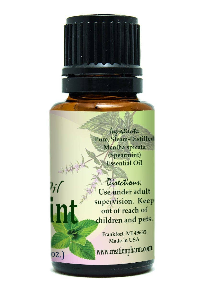 Spearmint Essential Oil 100% Pure Creation Pharm -  Aceite esencial de menta verde