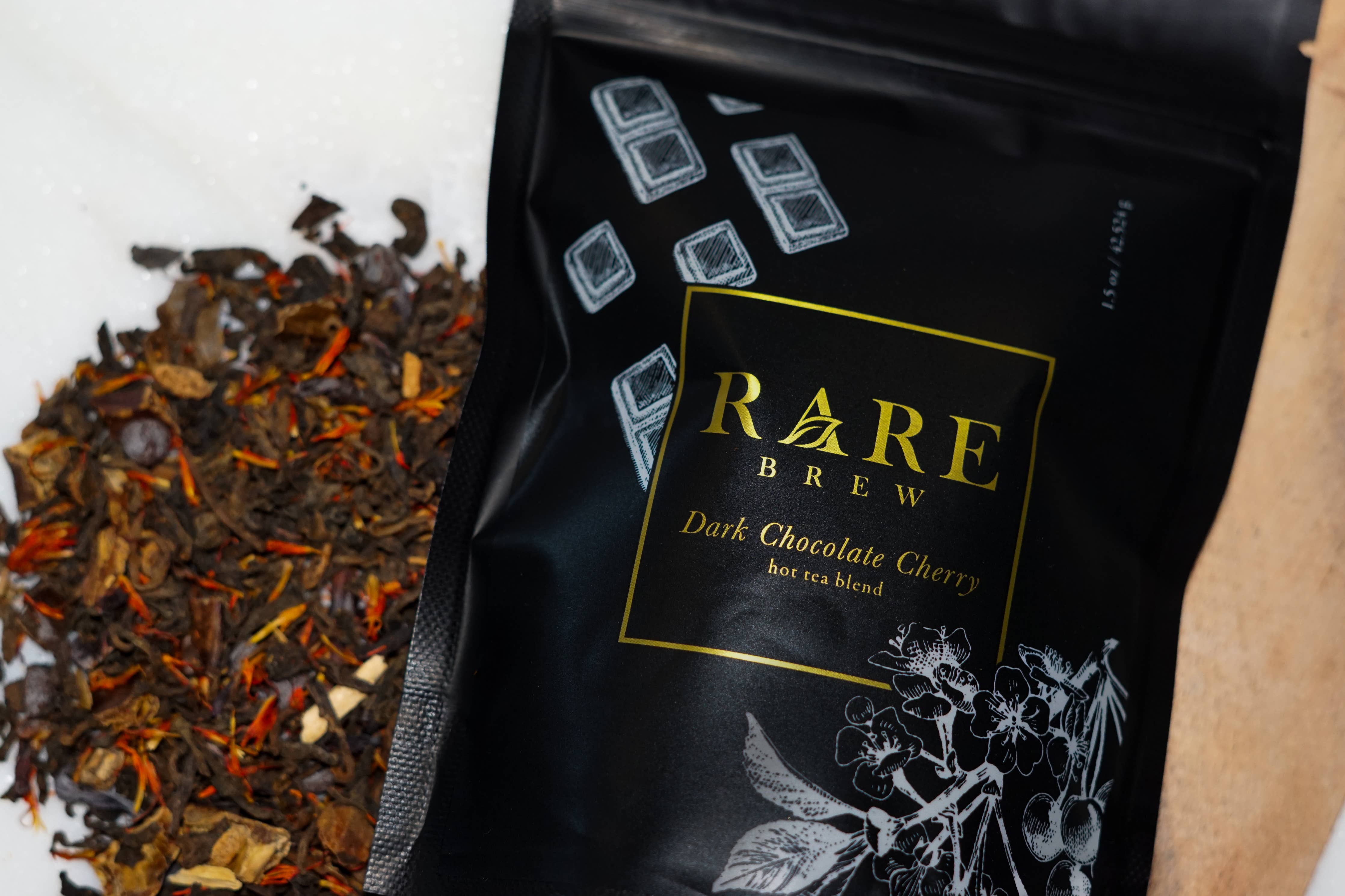 Dark Chocolate Cherry - Loose Leaf Tea - Wholesale Packaged