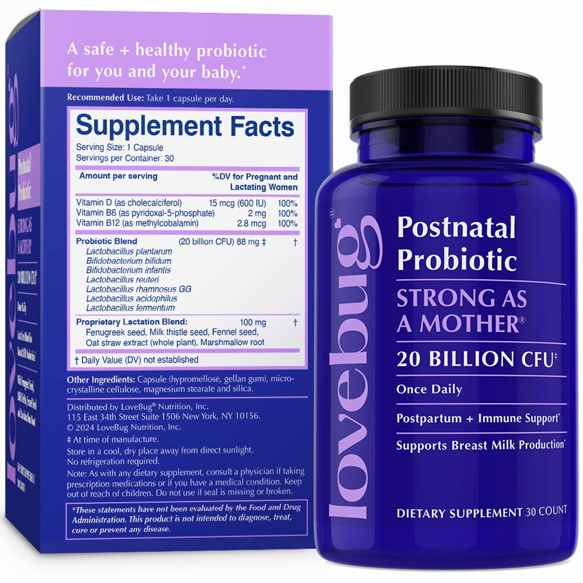 Postnatal Probiotic - Lactation Formula
