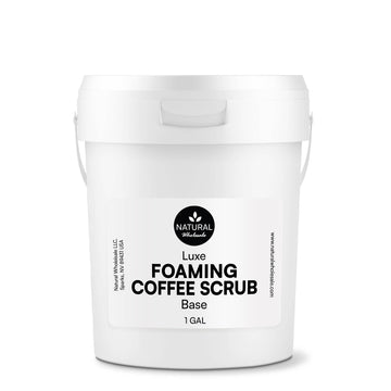 Luxe Foaming Coffee Scrub Base, Unscented | Bulk Skincare