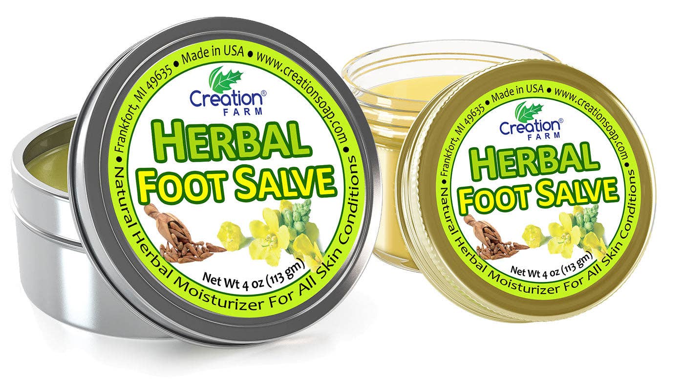 Foot Salve - Herbal Foot Salve - Foot Balm - Balsamo de Pies de Hierbas