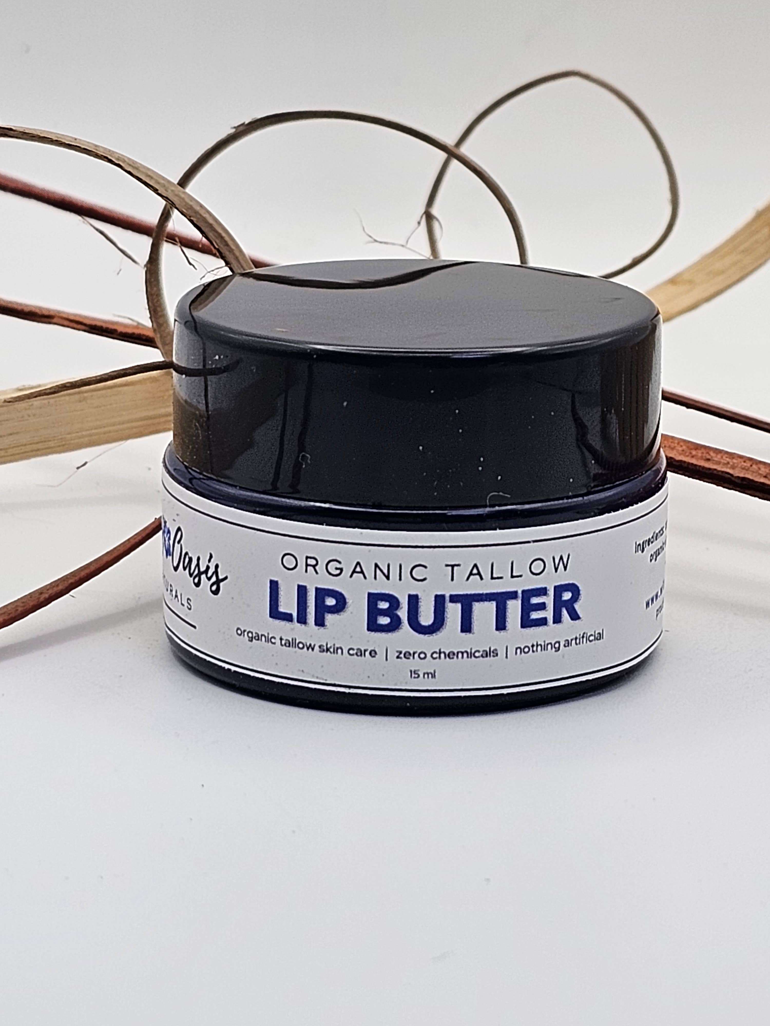 Lip Butter - 0.5 oz - Organic Tallow Lip Butter