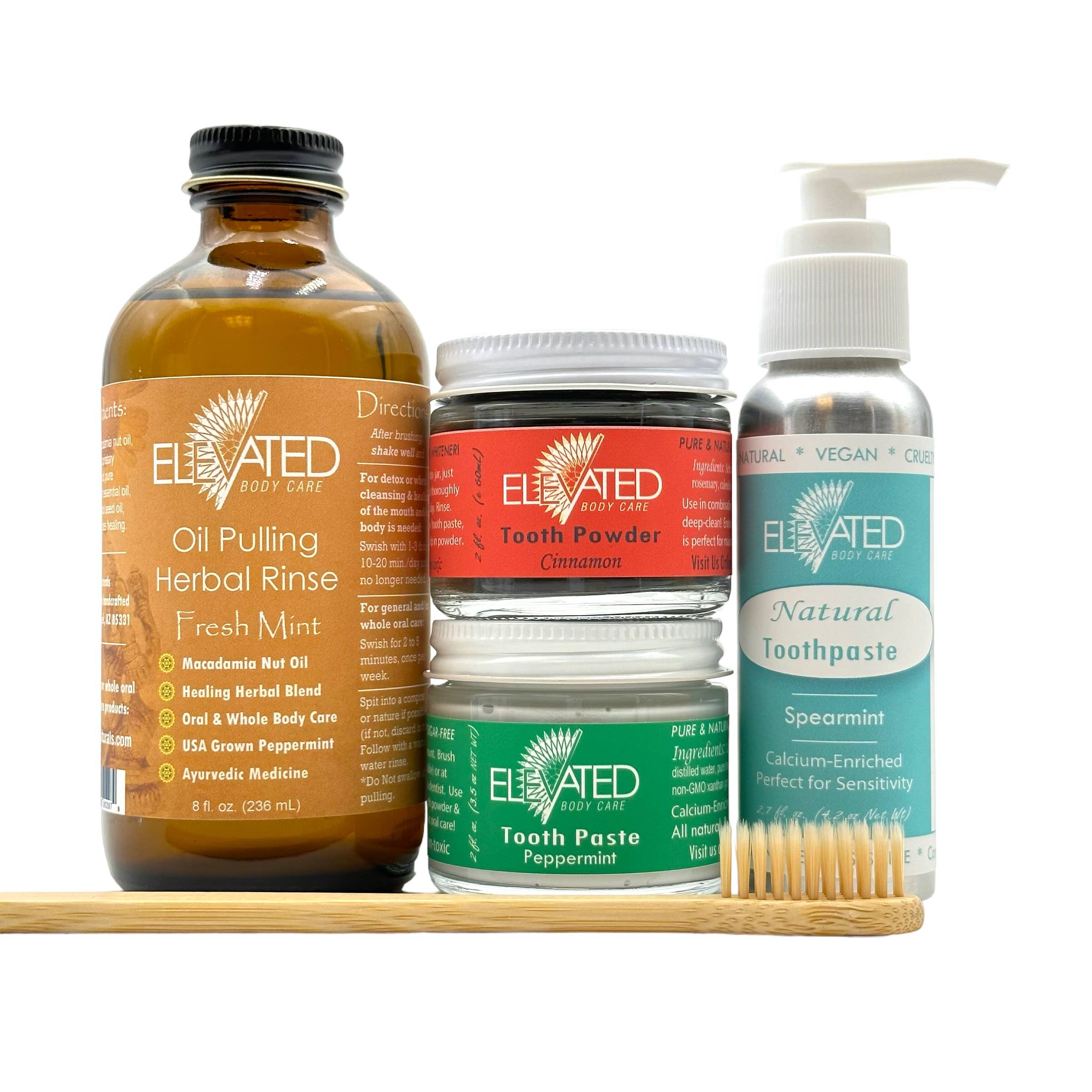 ELEVATED - Oil Pulling Herbal Rinse Ayurvedic Oral Care