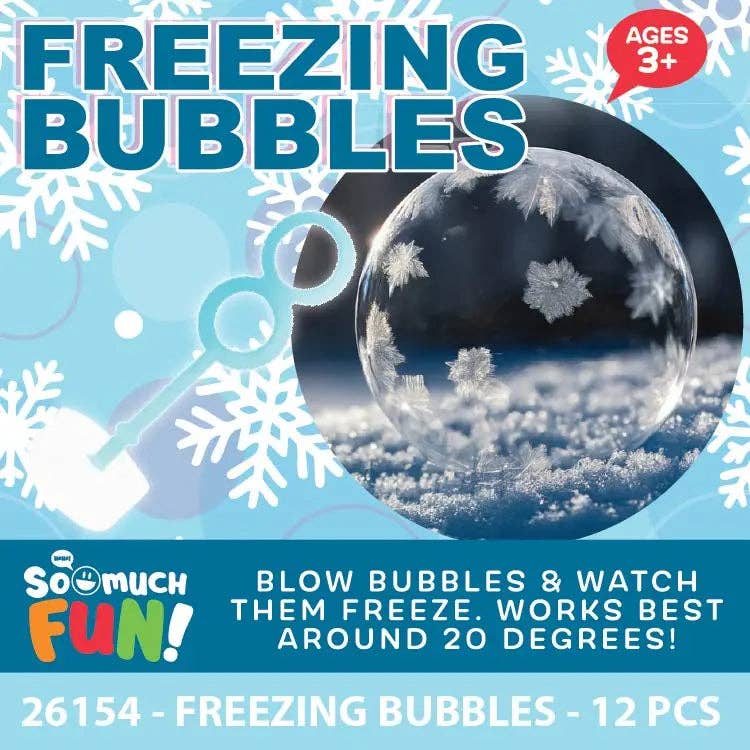 Freezing Icy Bubbles Christmas Stocking Stuffer -
