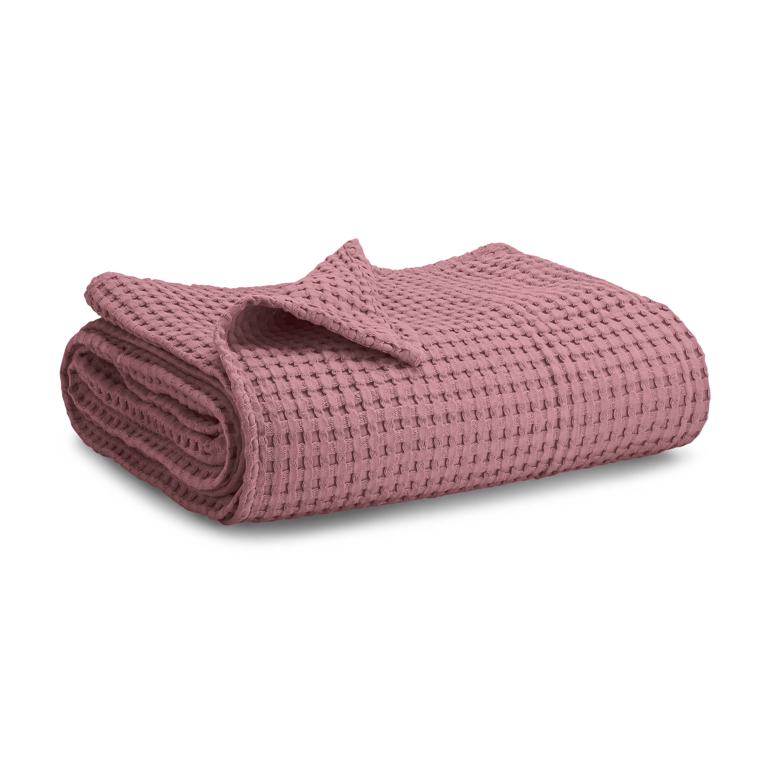 Waffle Baby Blanket, 40" x 40" Swaddle Blanket by Comfy Cubs