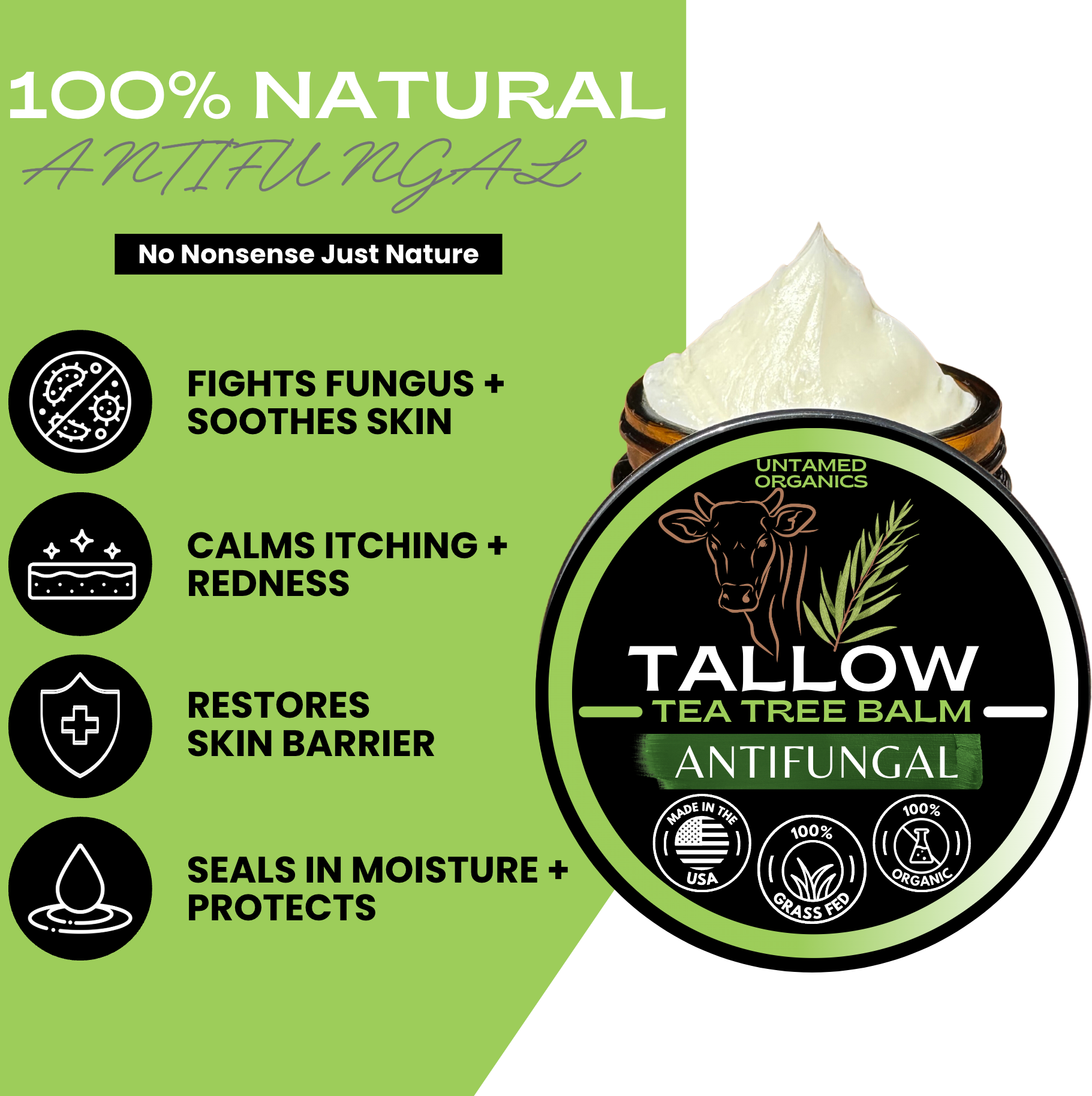 Antifungal Tallow Skin Balm