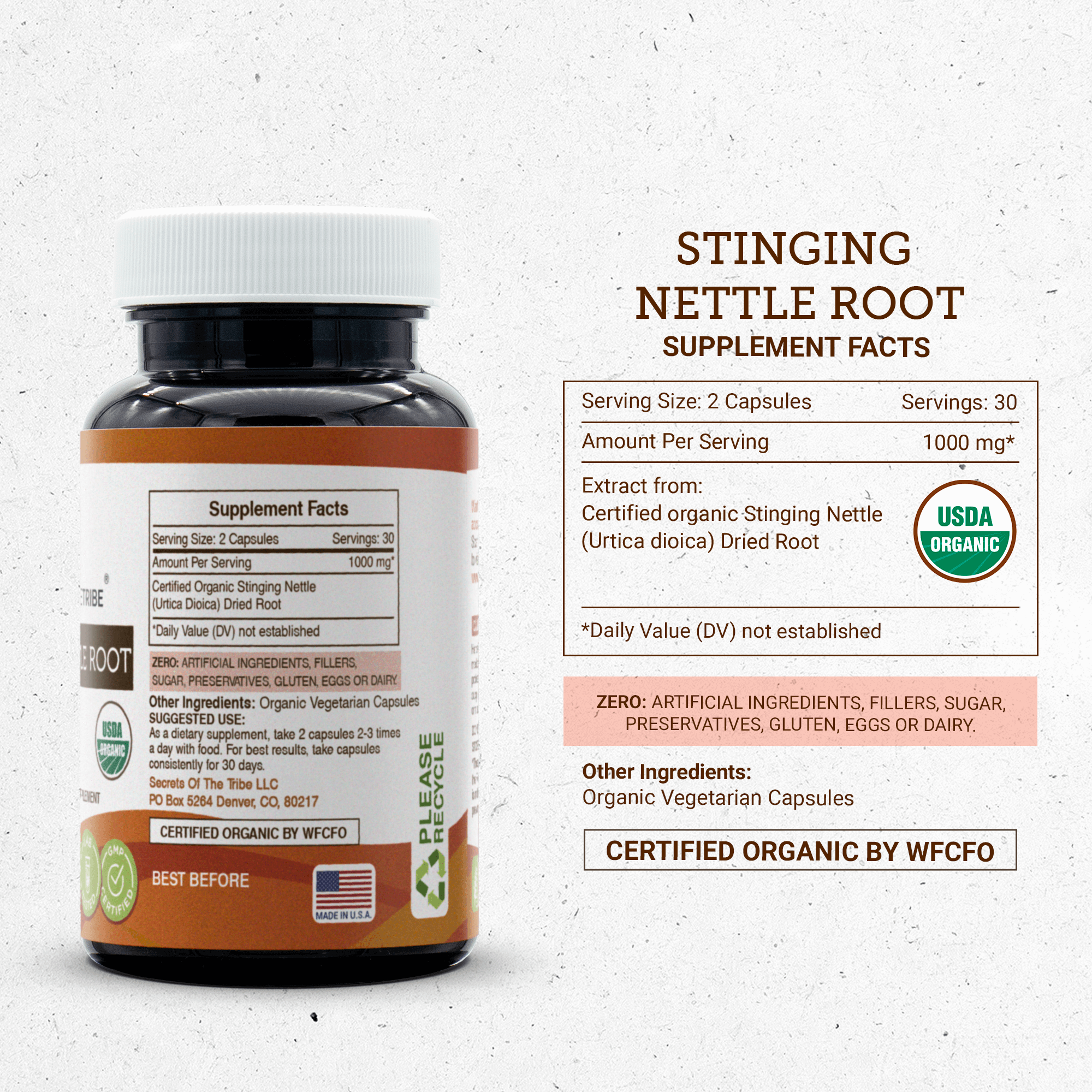 Stinging Nettle Root Capsules