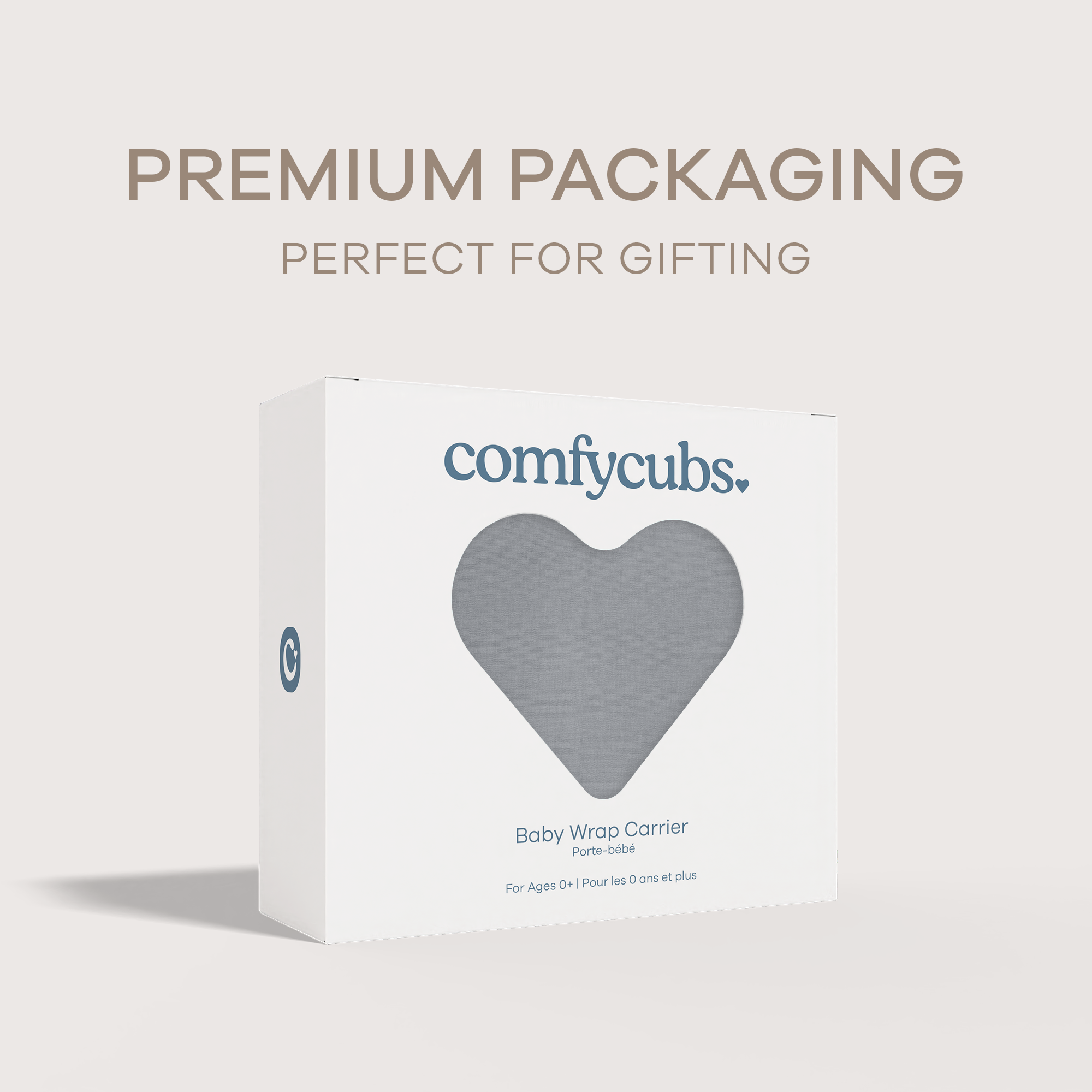Baby Wrap Carrier, Soft & Secure Infant Wrap by Comfy Cubs