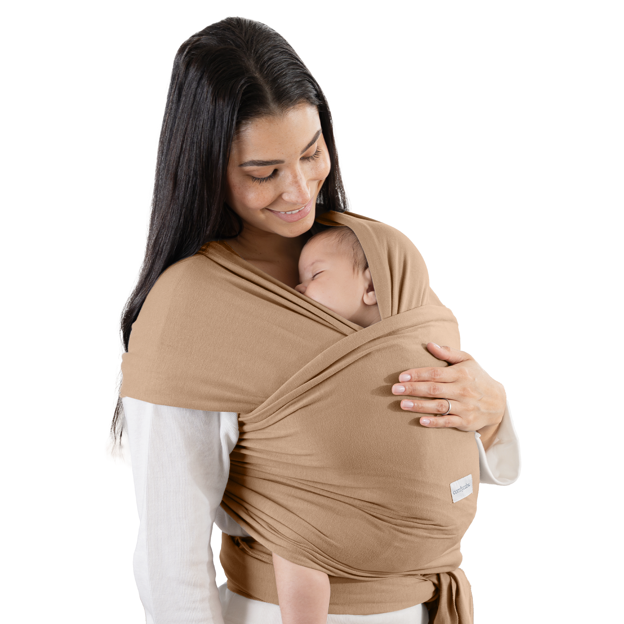 Baby Wrap Carrier, Soft & Secure Infant Wrap by Comfy Cubs