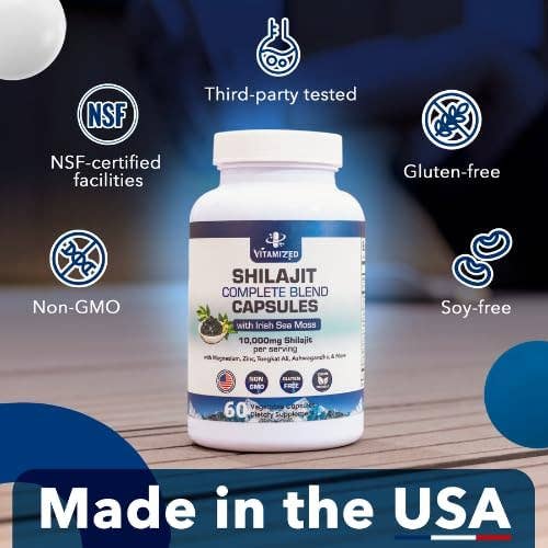 Pure Himalayan Shilajit Blend - Boost Stamina & Athleticis