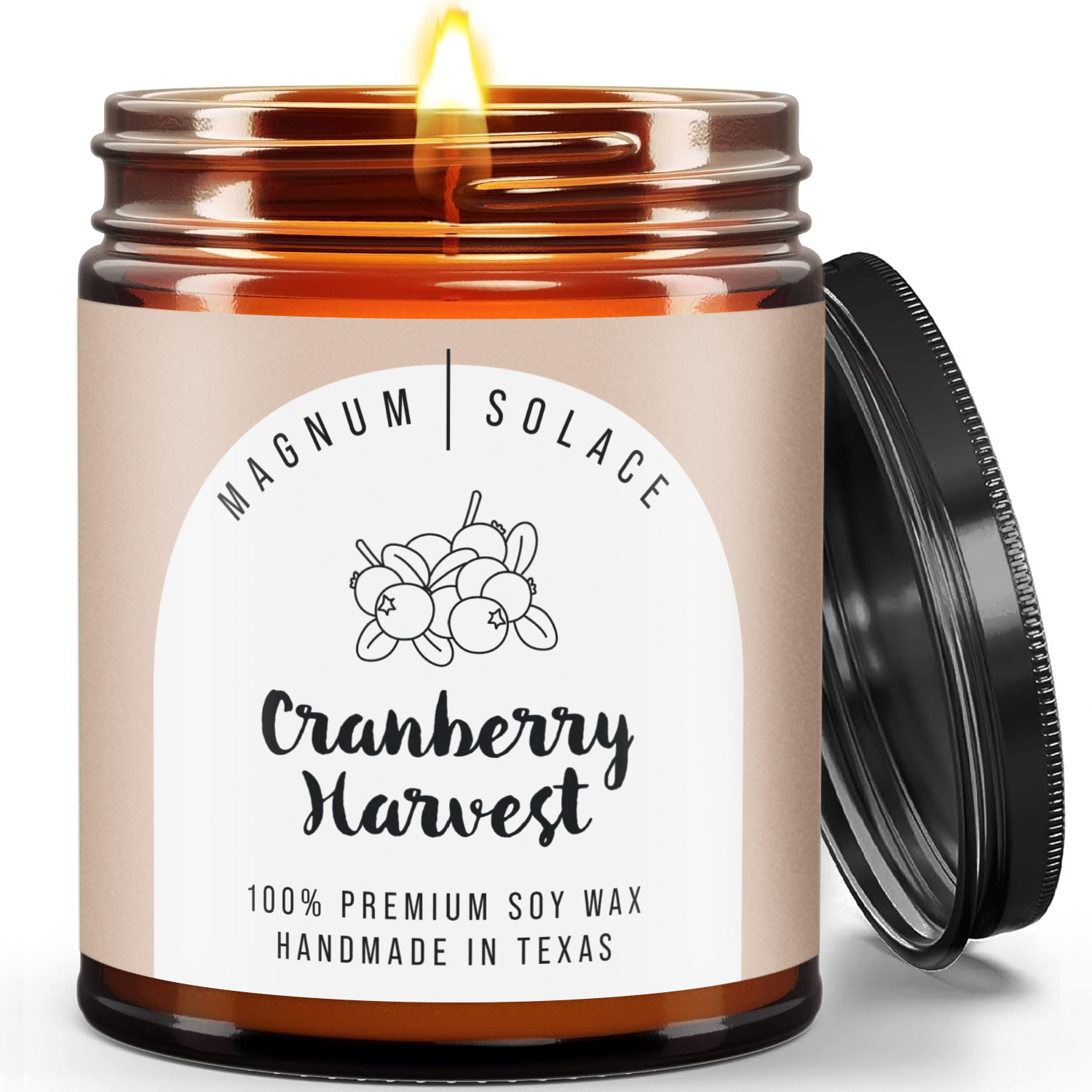Fall & Christmas Holiday Candles - 100% Premium Soy Wax
