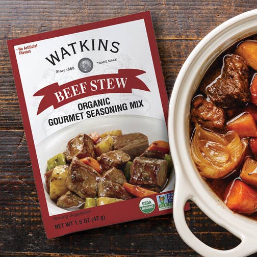 Organic Beef Stew Gourmet Seasoning Mix, 1.5 oz