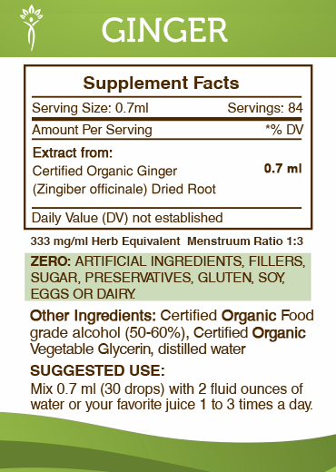 Ginger Tincture