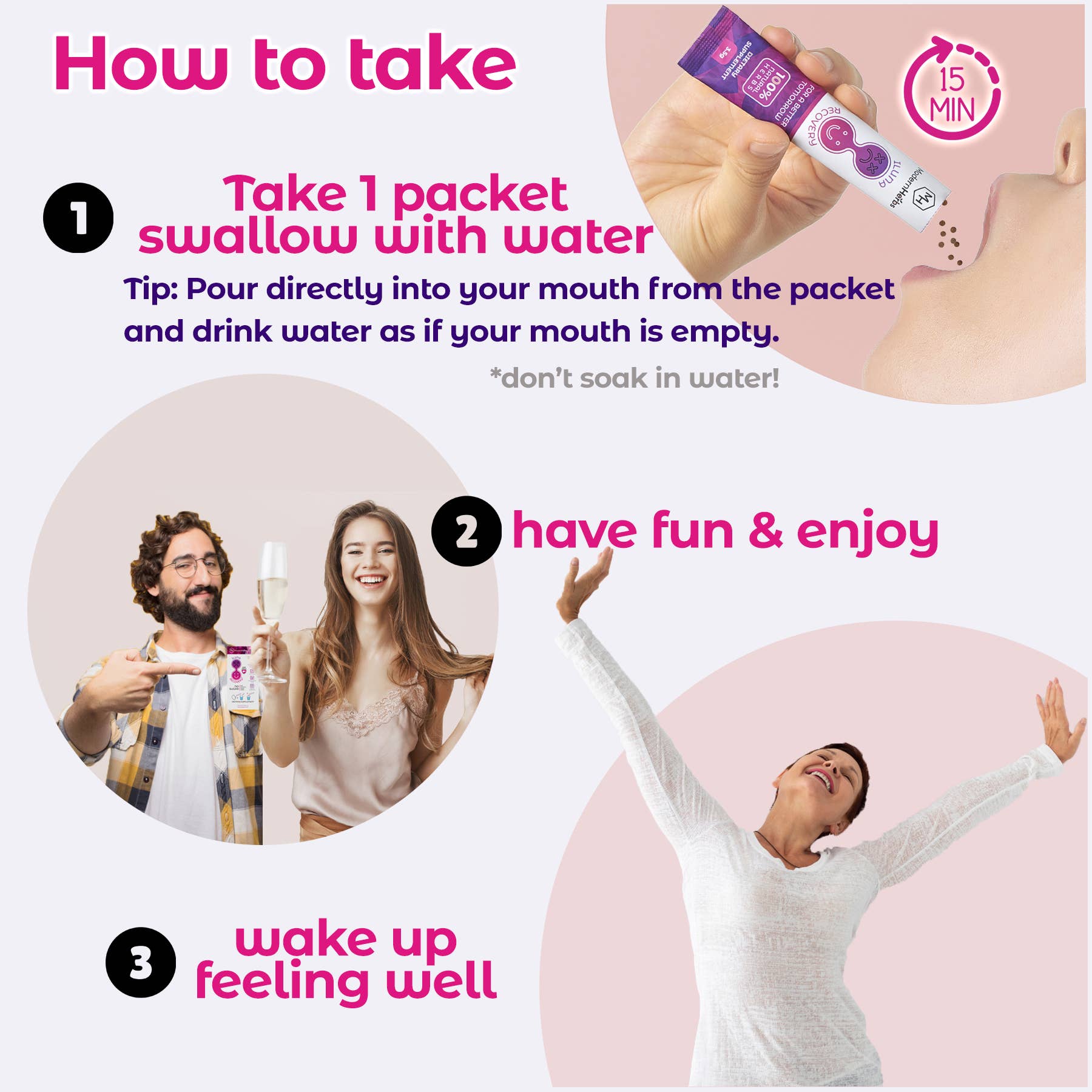 Herb-based Hangover Prevention | Relief  ILUNA (qt 4)
