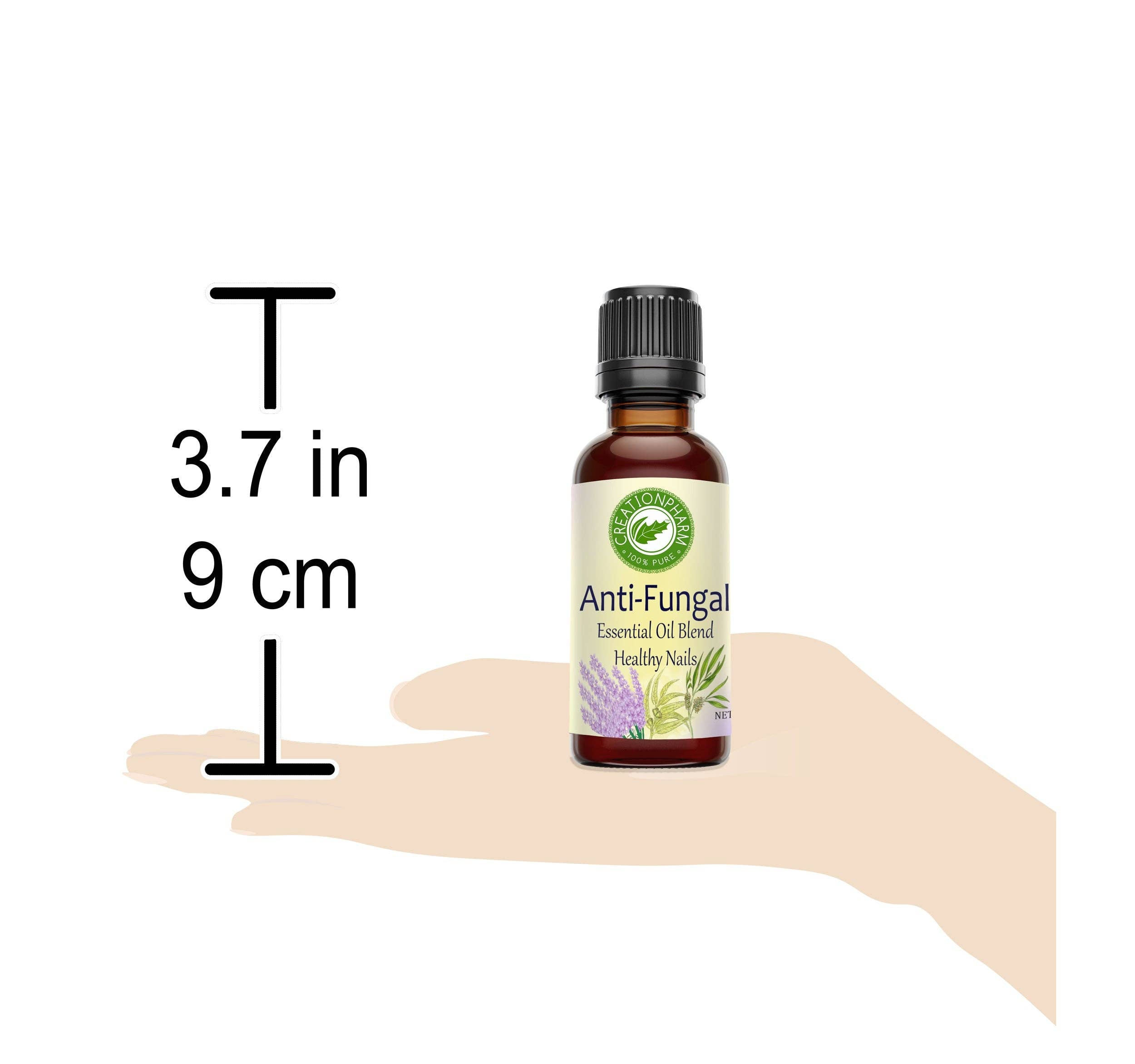 Anti-Fungal Nail Oil Blend, Clears Yellow Nail Fungus Creati