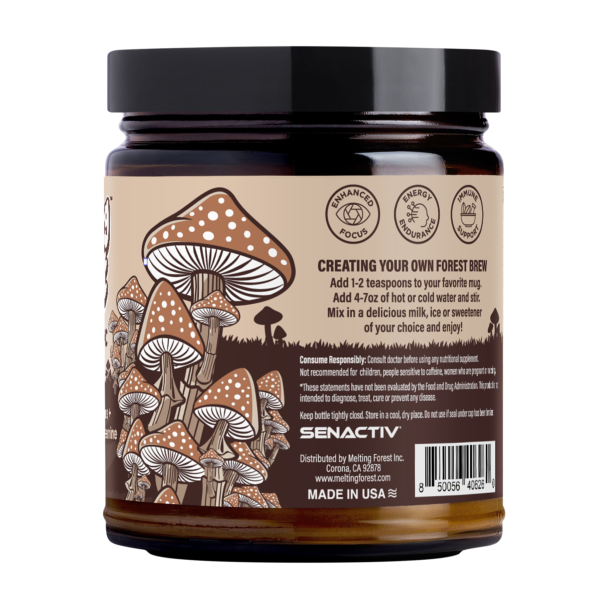 Mushroom Coffee | Instant | Adaptogenic | Coffee Alternative