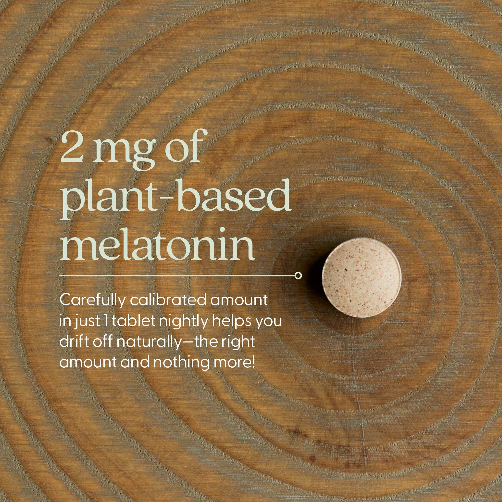 Plant Melatonin + Tart Cherry & Ashwagandha, 30 Vegan Tablet
